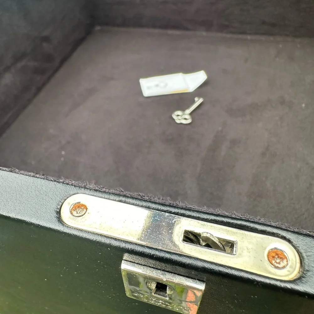 Huge Jo Malone Empty Vanity Jewelry Box with Mirror and Lock Rare!